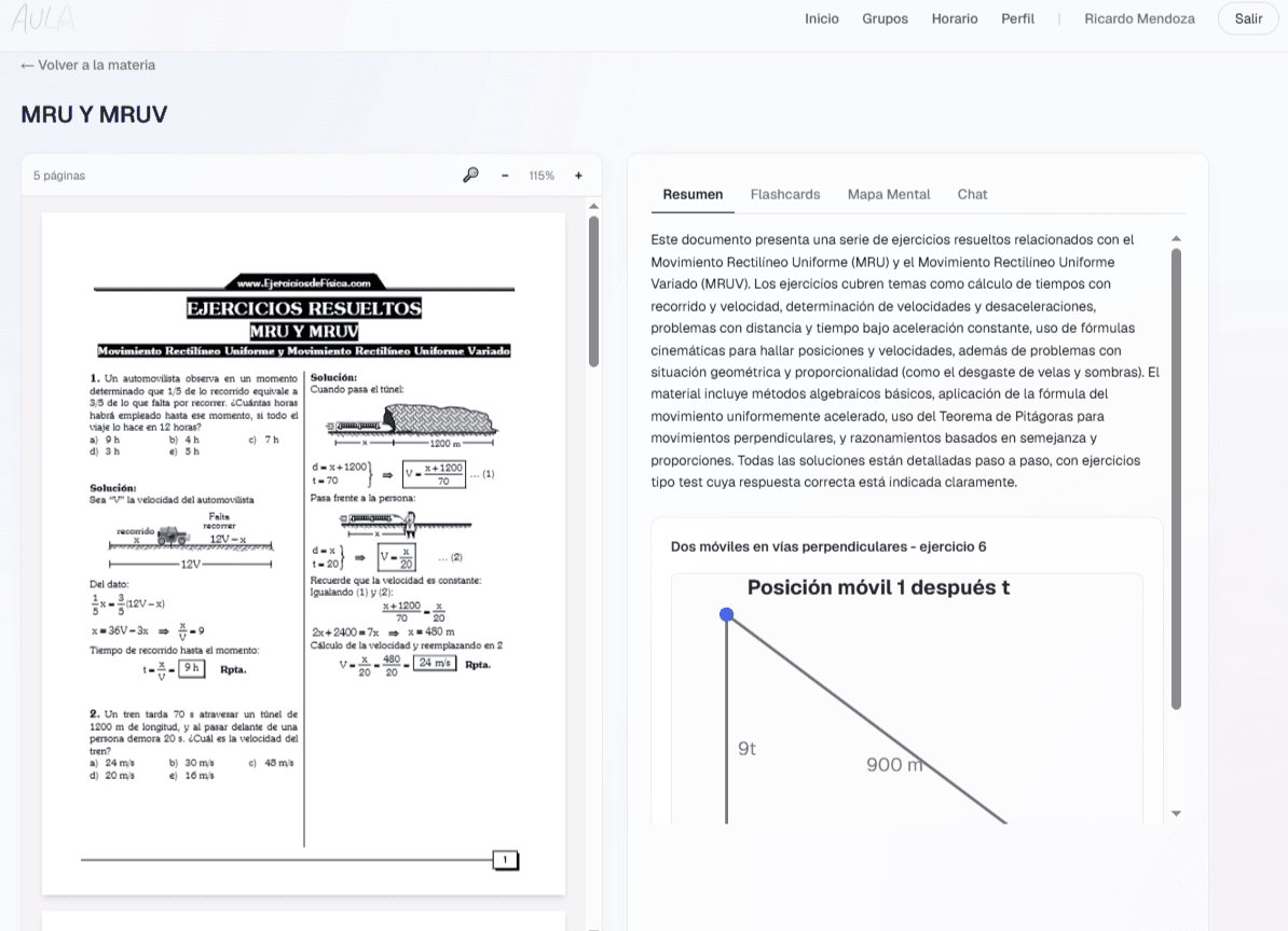Aula247 — Plataforma EdTech con IA - captura 3
