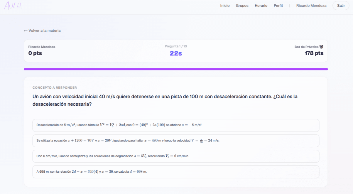 Aula247 — Plataforma EdTech con IA - captura 6